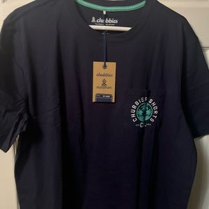 Men’s New with tags Chubbies sports tee.  Very cute.